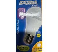 5 PZ Lampadina LED E27 Dura Lamp 15W 3000K 1521 lm Luce Calda (DA6015W