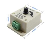 5 Pz. LED DIMMER manuale 5 12 24V 8A regolatore STRISCIA LED potenziometro [EEK: A+++]