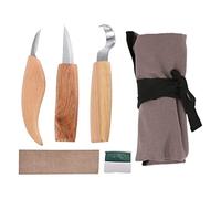 5 PZ Legno Intaglio Cutter Set DIY Scalpello Legno Strumenti di Intaglio Chip Coltelli Strumenti per il Taglio Cucchiai di Legno