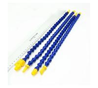 5 pz/lotto 1/4''-400mm Tubo di raffreddamento flessibile Tubi flessibili in plastica for acqua, olio e refrigerante con interruttore(Flat)