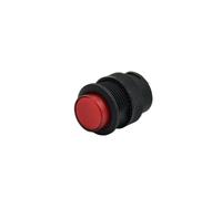 5 pz/lotto 16 millimetri 4 pin plastica 3.3VDC LED autobloccante interruttore a pulsante interruttore (5pcs rosso)