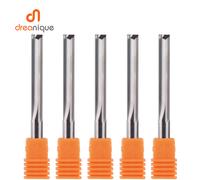5 Pz/lotto 3.175mm 4mm 6mm 8mm Gambo 2 Flauto in metallo duro Fresa in metallo duro Punta del Router di CNC Punta per incisione Slot dritto Fresa
