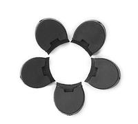 5 Pz/lotto Clarinetto Poggiapollice Protettore Per Le Dita Cuscinetti Per Tappi Per Boccaglio Morbidi Per Accessori Per Parti Di Clarinetto Oboe Accessori per effetti per chitarra (Color : Bk)