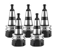 5 Pz/lotto ISO30 ER32-50L Balance Collet Tornio Mandrino G2.5 30000RPM CNC Portautensili in acciaio inox con Pull Stud Fresatura Tornio