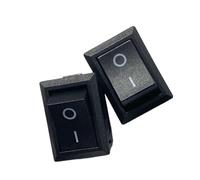 5 Pz/lotto KCD1-101 21 * 15 21X15mm Interruttore for Barca Pulsante a Forma di Barca Interruttore di Alimentazione A Bilanciere Due Piedi Ttwo Gear interruttore a chiave