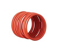 5 PZ/lotto rosso O-ring VMQ, 160 mm x 170.6 mm x 5.3 mm, 160 mm ID, 5.3 mm Filo Diametro, Go mma anello di tenuta rotondo