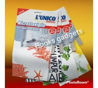 5 pz L'unico Originale Microstoviglie Panno Asciuga i tuoi Piatti 36x52cm