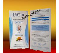 5 pz Lycia (100 Strisce Depilatorie+20 Salviette) VISO Perfect Touch Cera d'api