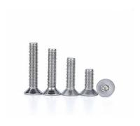 5 pz M6 M8 M10 DIN7991 Esagono Incassato Vite A Testa Svasata A4 316 In Acciaio Inox Marine Grado Bulloni 8 10 12 14 16 20-100mm (Color : 20mm, Size : M8)