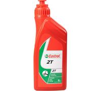 5 Pz Olio motore moto/scooter 2T lubrificante minerale 1L Oil CASTROL