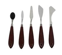 5 Pz Palette Scraper Set Pittura Spatola Set Palette Scraper Pittura Strumento di Pittura Rifornimenti Per Gli appassionati di Artisti