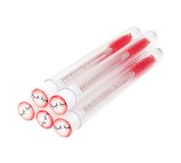 5 Pz Pennello Ciglia Adulti Antipolvere Monouso Sopracciglio Ciglia Spazzole Strumento di Trucco Cosmetici Forniture di Bellezza Rosso