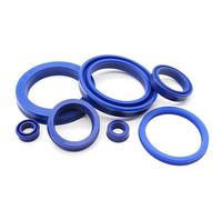 5 pz Poliuretano (PU) Cilindro Idraulico Paraolio Altezza 5 6 7mm UHS/UN/UNS Foro Albero Guarnizione Anello di Tenuta Generale (Color : 5pcs, Size : 35x45x6mm)