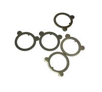 5 PZ RONDELLA PIEGHEVOLE DADO FORCELLA STERZO MANUBRIO PIAGGIO CIAO C7 PX P SC