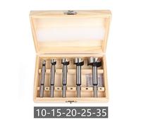5 pz/set 15/20/25/30/35 mm Sega a tazza autocentrante Utensili for foratura fori legno Punte for trapano for lavorazione del legno(5PCS(10-15-20-25-35))