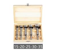 5 pz/set 15/20/25/30/35 mm Sega a tazza autocentrante Utensili for foratura fori legno Punte for trapano for lavorazione del legno(5PCS(15-20-25-30-35))