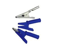 5 pz/set di 5 colori coccodrillo iscriversi con presa a banana da 4 mm morsetto for cavo di prova connettore foro da 10 mm morsetto for prova di alimentazione(5Pcs Red)