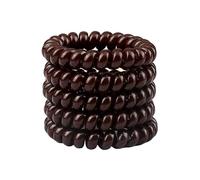 5 pz/set Fasce for Capelli da Donna Accessori Filo telefonico colorato Cravatta elastica for capelli Cavo a spirale Elastico for ragazza Scrunchie(Color 15)