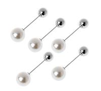 5 Pz/set Imitazione Doppia Perla Spilla Creativa Maglione Scialle Clip Sciarpa Spille Gioielli Decorazione Vestiti Spilla per W Classic Starts Book Series Heidi, Misura unica, come descritto