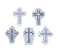 5 pz/set per silicone epossidico stampo resina ciondolo colata gioielli fare a mano strumenti in resina caing stampi per penna spazi vuoti