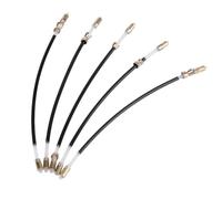 5 pz/set Professionale Violino Tailgut Tailcord Gut Cord Violino Nylon End Corda Coda for 4/4 3/4 Violino Violino