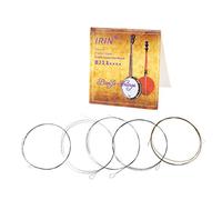 5 Pz/set Rivestito In Lega di Rame Ferita Argento Rame/Dorato Suono Morbido In Acciaio Inox Dolce Suono Banjo String Sostituzioni Strumenti Musicali Pianoforte Accessori Per Strumenti Musicali Parti E