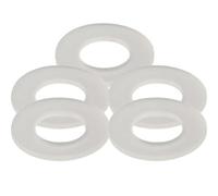5 Pz/set Rondella di Tenuta della Valvola di Scarico in Gomma Siliconica for Valvola di Scarico Guarnizione di Arresto dell'acqua for Parte del Serbatoio del Wc a Membrana