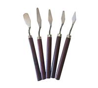 5 Pz/set Spatola Kit Guazzo Forniture per Pittura a Olio Belle Arti Strumento Flessibile per Artista DIY Amante Pittura