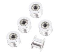 5 Pz Smooth Puleggia Tenditore 20 Senza Denti 10mm Larghezza Ruota Dentata per Stampante 3D