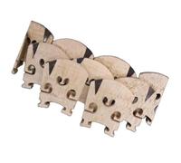 5 Pz Violino Coda Gut Coda Cord Gut Cord Nylon Con Ponte Violino Acero 4/4 Dimensioni Violino Montato Ponte Parti