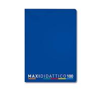 5 Quaderni Maxi Didattico, Blu, Rigatura B, 5 Pezzi