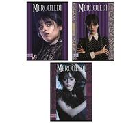 5 Quadernoni Quaderni maxi A/4 SEVEN - MERCOLEDI ADDAMS - Rigatura Q