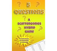 5 Questions: A Scattergories hybrid game