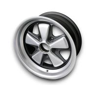 5 Raggi Stile Design 72 Eloxierter Look Cerchioni per Porsche 914/6 7x15 Et