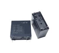 5 relè multiuso JQX-14FW/012-HS (551) HF14FW/012-HS 16A 12VDC