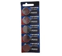 5 Renata CR2032 batterie al litio