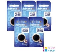 5 Renata CR2450N Batterie Al Litio 3V Cella a Moneta Bottone Svizzera Fatto Exp