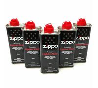 5 Ricariche per Accendino a Benzina Zippo Lattina da 125 ml 5 Lattine di Benzina