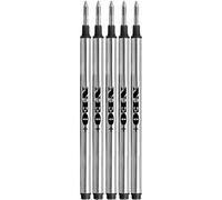 - 5 ricariche per penna, ideali per penne roller Montblanc delle linee Solitare, Noblesse, Generation, Scenum, Bohème, Classic e Star Walker (5 ricariche di inchiostro nero) 5 BLACK INK REFILLS