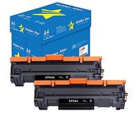 5 Risme A4 2.500 fogli 75gr + 2 Toner Compatibili con HP 44A CF244A 1000 Copie per HP LaserJet Pro M15 M15a M15w M16 M16a M16w M17 M17a M17w HP LaserJet Pro MFP M28 M28a M28w M29 M29a M29w