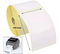 5 ROTOLI 1500 ETICHETTE ADESIVE 100x150 FORO 40 MM TERMICHE (1500 ETICHETTE)