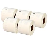 5 Rotoli 99015 S0722440 54mm x 70mm Etichette compatibili per Dymo LabelWriter 4XL 450 400 330 320 310 Twin Turbo Duo SLP 450 430 420 400 240 220 200 120 100 Pro Plus (320 Etichette per Rotolo)