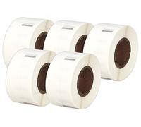 5 Rotoli 99017 S0722460 50mm x 12mm Etichette compatibili per Dymo LabelWriter 4XL 450 400 330 320 310 Twin Turbo Duo SLP 450 430 420 400 240 220 200 120 100 Pro Plus (220 Etichette per Rotolo)