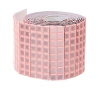 5 rotoli adesivi decorativi a specchio a mosaico, da parete, in acrilico, autoadesivo, color oro rosa Per Decorazioni Fai Da Te
