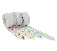 5 rotoli da 2000 tickets per eliminacode coda di rondine alfa numerate