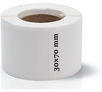 5 Rotoli Di Carta Termica per Stampante Termica, Con Codice a Barre Adesivo/Etic