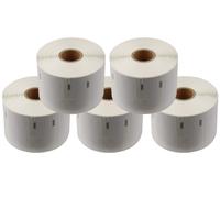 5 rotoli di etichette per Dymo il tipo di 11354 dimensioni 57x32mm