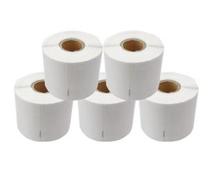 5 rotoli di etichette per Dymo il tipo di 99015 dimensioni 54x70mm