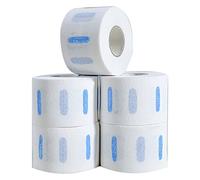 5 Rotoli di Strisce per Collo da Barbiere, Strisce di Carta Universali per il Taglio dei Capelli, Accessori per Saloni di Carta per Collo Estensibili