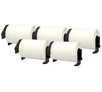 5 Rotoli DK11241 DK-11241 102mm x 152mm Etichette adesive compatibili per Brother P-Touch QL-1050 QL-1050N QL-1060N QL-1100 QL-1110NWB (200 Etichette per Rotolo)